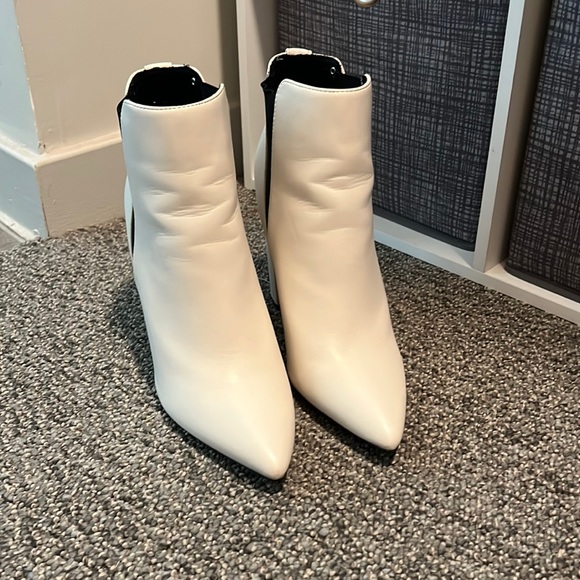 White Booties - Picture 1 of 3